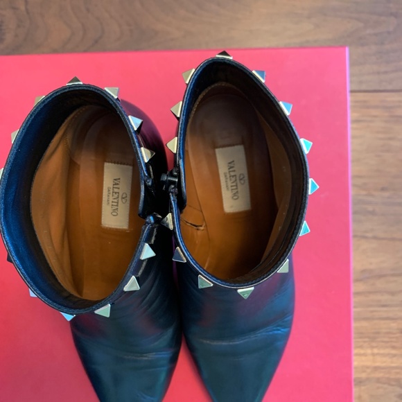 Valentino Rockstud Ankle Boots - Picture 7 of 9